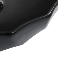 Lavandino-Lavello 46x17 cm in Ceramica Nero