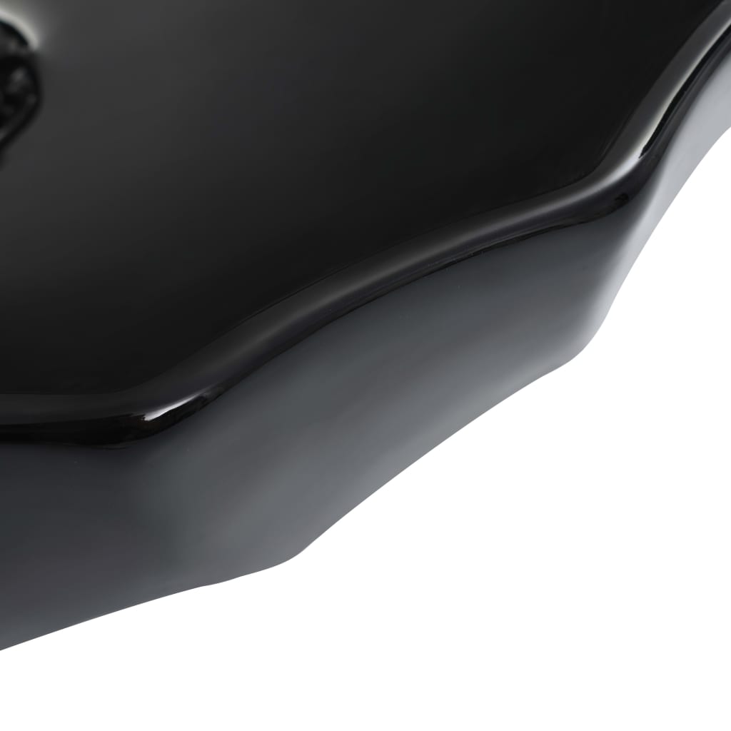 Lavabo 46 x 17 cm ceramica nera 02_0002631