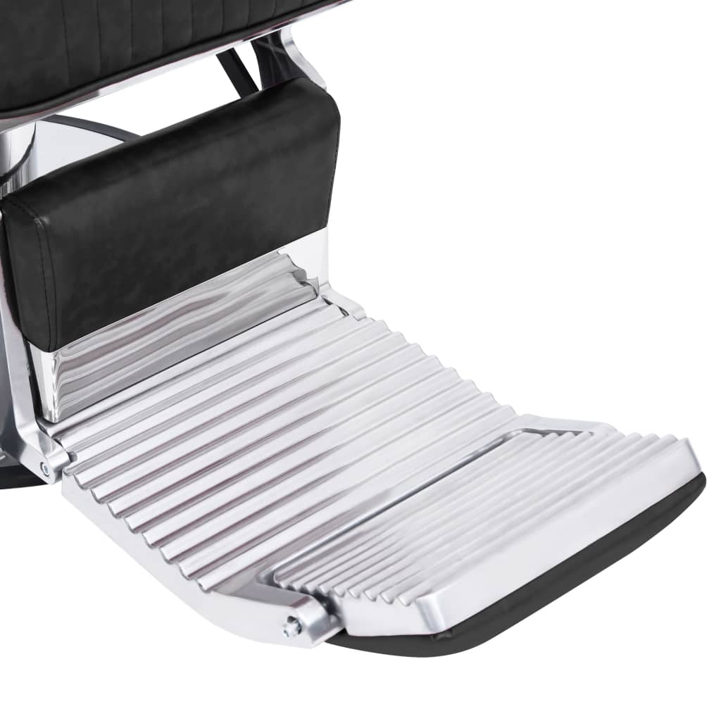 Poltrona da Barbiere Nera 68x69x116 cm in Similpelle 110168