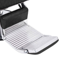 Poltrona da Barbiere Nera 68x69x116 cm in Similpelle 110168