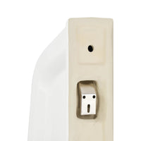 Schermo per Orinatoio per Privacy a Parete in Ceramica Bianco cod mxl 76377