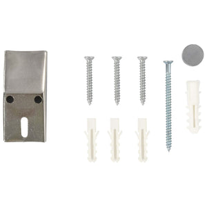 Schermo per Orinatoio per Privacy a Parete in Ceramica Bianco cod mxl 76377