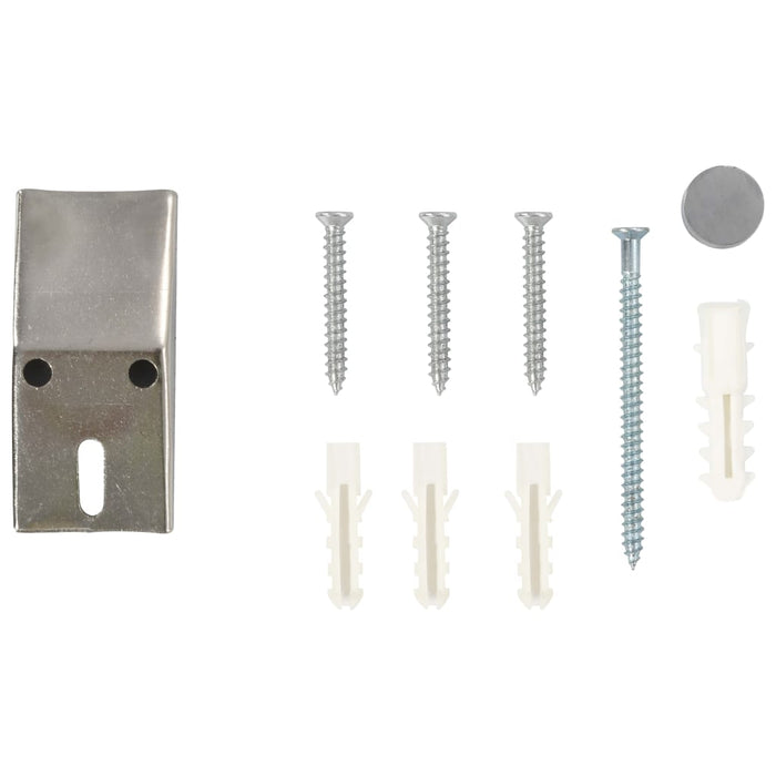 Schermo per Orinatoio per Privacy a Parete in Ceramica Bianco cod mxl 76377