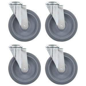 Ruote Girevoli con Foro per Bulloni 4 pz 125 mmcod mxl 117359