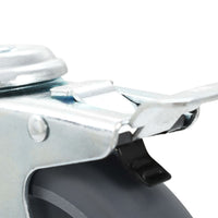 Ruote Girevoli con Foro per Bulloni 4 pz 125 mm 143433