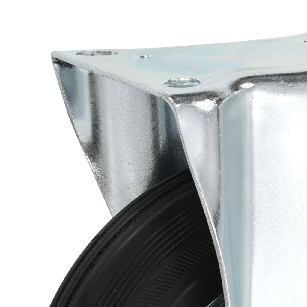 Rotelle Fisse 4 pz 200 mm  cod mxl 58021