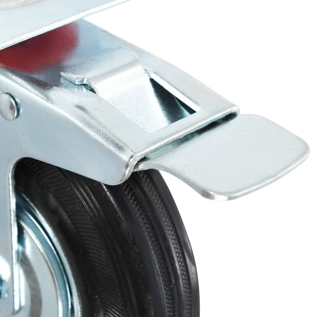 vidaXL Rotelle 4 pz 125 mm