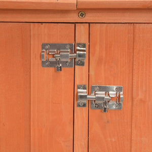 Capanno per Attrezzi in Legno 128x42x91 cm 170650