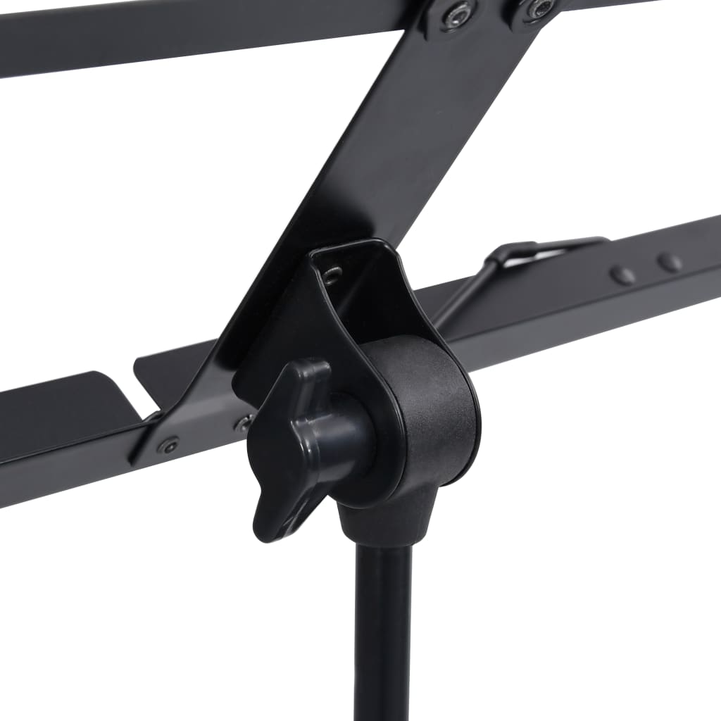 Leggio Musicale Nero in Acciaio cod mxl 62218