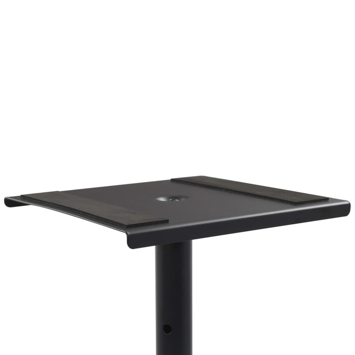 Supporti per Casse Spia da Studio 2 pz Nero in Acciaio cod mxl 77113