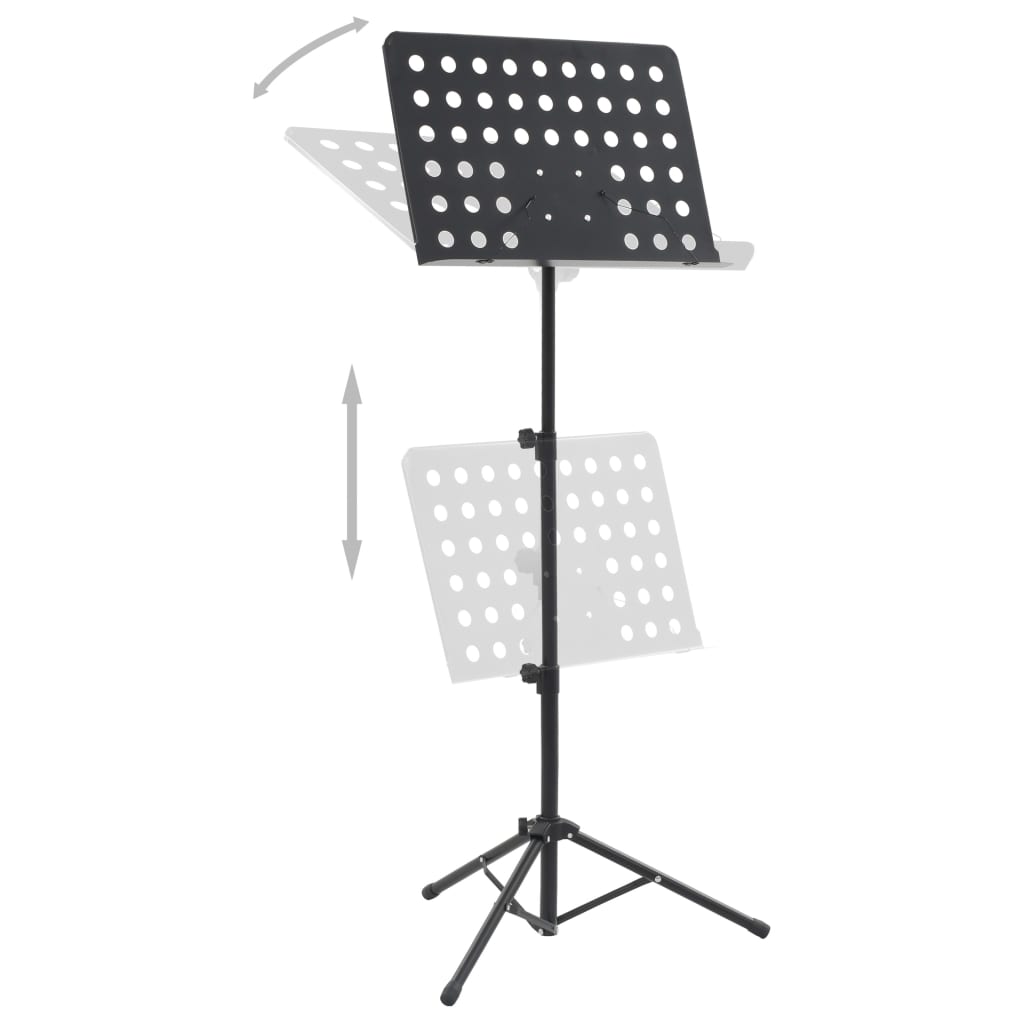 Supporto per Libro Musicale in Acciaio Nerocod mxl 73265