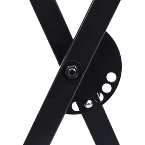 Set Supporto per Tastiera con Sgabello Nero cod mxl 74271