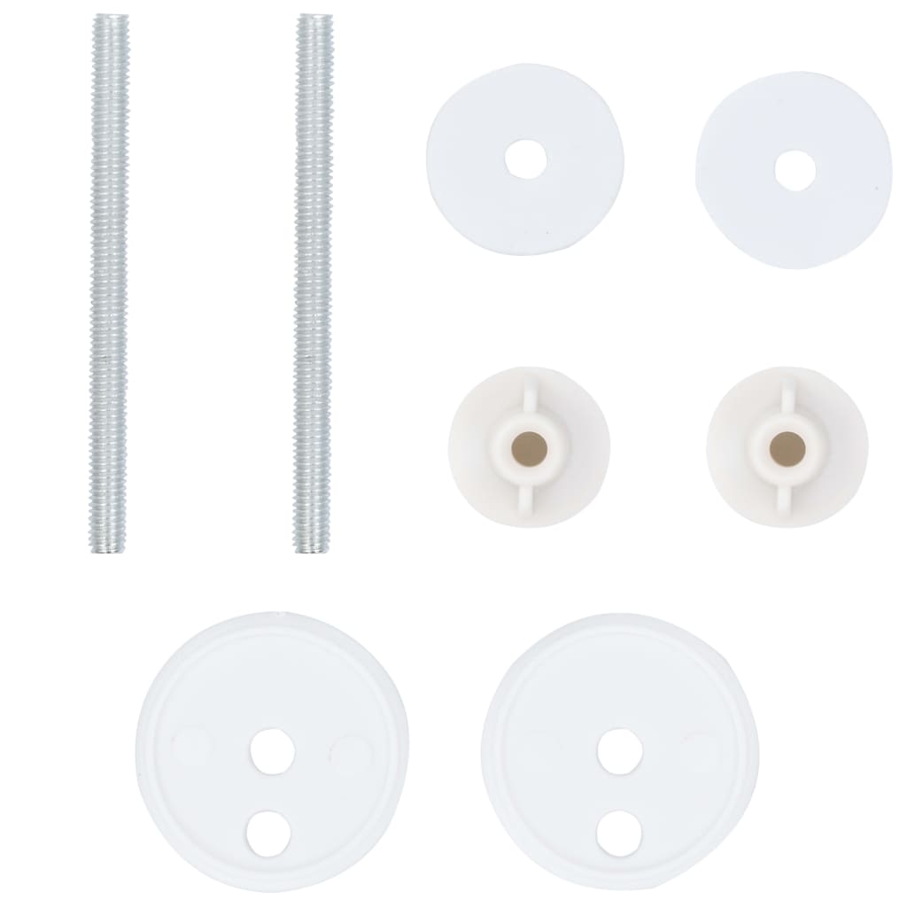 Tavoletta WC con Coperchio MDF Design a Conchiglie 143925