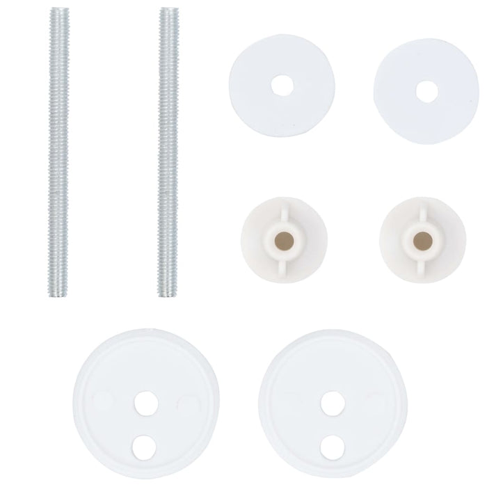 Tavoletta WC con Coperchio MDF Design a Conchiglie 143925