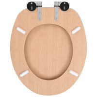 Tavoletta WC Coperchio Chiusura Morbida MDF Design a BambÃ¹ cod mxl 50710