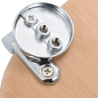 Tavoletta WC con Coperchio MDF Design a Bambù 143927