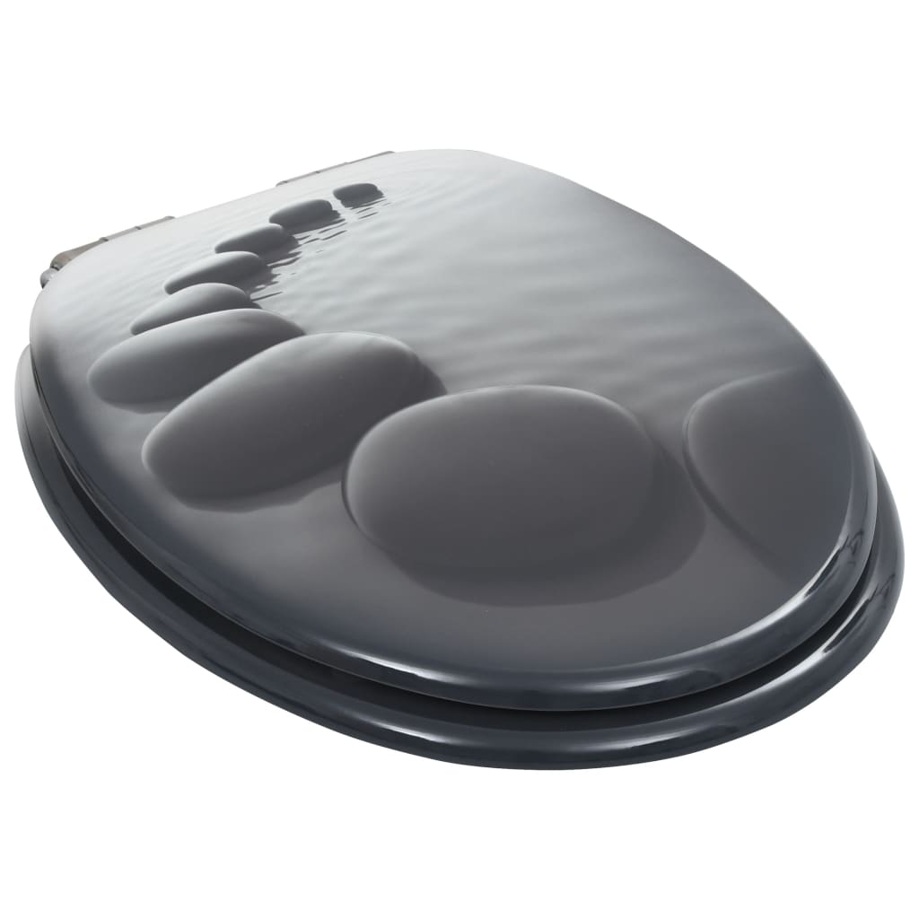 Copri sedile WC in MDF con chiusura ammortizzata pietre 02_0002898