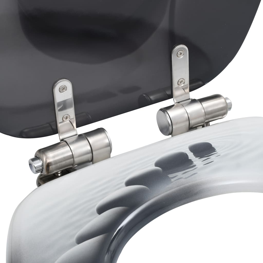 Copri sedile WC in MDF con chiusura ammortizzata pietre 02_0002898