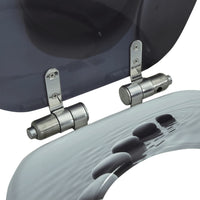 Tavoletta WC Coperchio Chiusura Morbida MDF Design a Pietre 143928