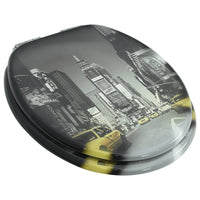 Tavoletta WC Coperchio Chiusura Morbida MDF New York cod mxl 69750