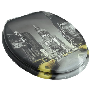 Tavoletta WC Coperchio Chiusura Morbida MDF New York cod mxl 69750