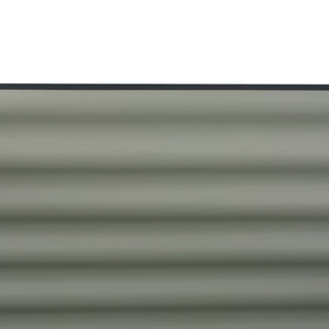 Fioriera rialzata piante fiori giardino 160 x 80 x 44 cm acciaio zincato grigio 02_0001005