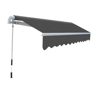 Tenda da Sole Pieghevole Manuale 300 cm Antracite 275561