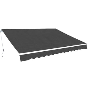 Tendada Sole Pieghevole Manuale 400 cm Antracitecod mxl 95310