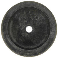 Lavabo bagno diametro 40 x 12 cm Marmo nero 02_0002550