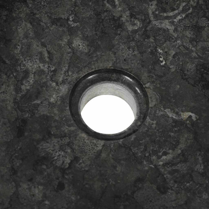 Lavandino-Lavabo-Lavello 40x12 cm in Marmo Nero 635576