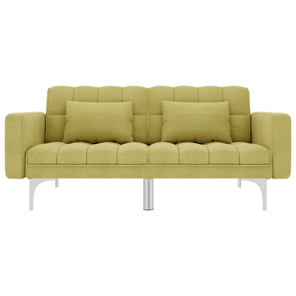 Divano Letto Verde in Tessuto cod mxl 9317