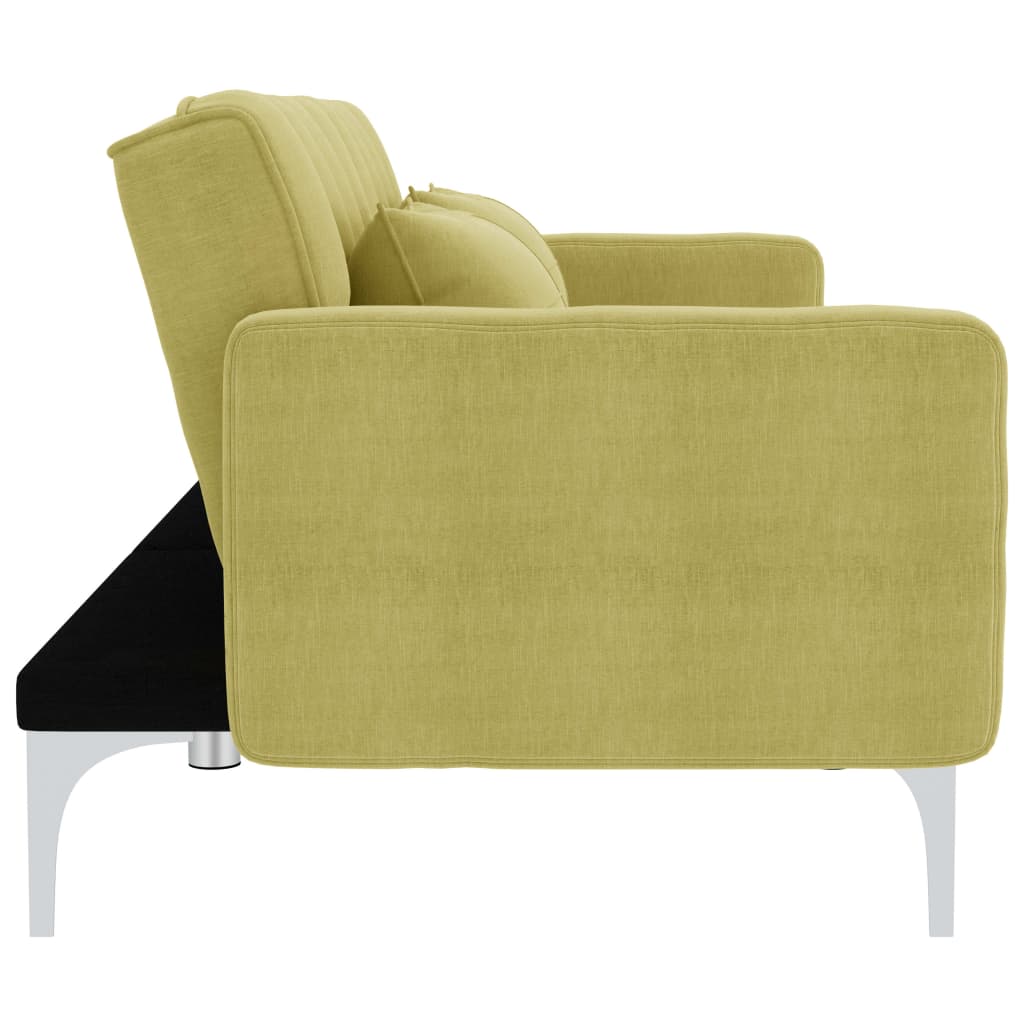 Divano Letto Verde in Tessuto cod mxl 9317