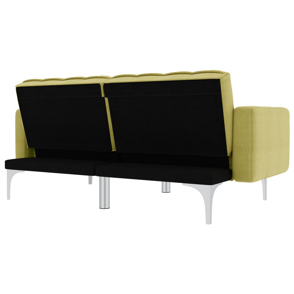Divano Letto Verde in Tessuto cod mxl 9317