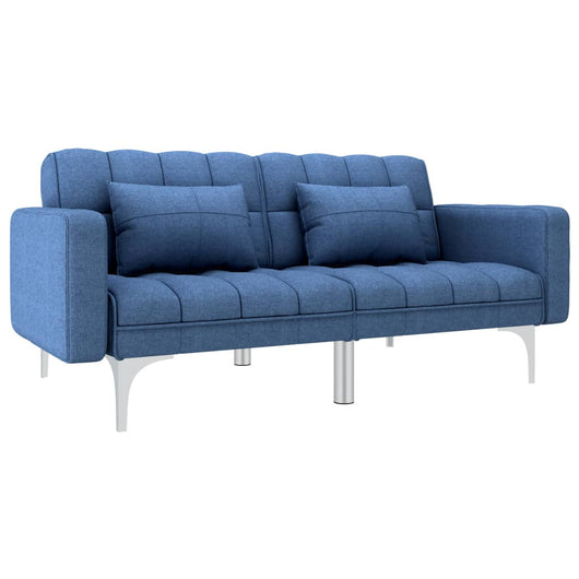 Divano Letto Blu in Tessuto cod mxl 17736