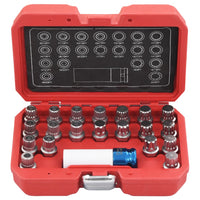 Set di Bussole per Rimozione Dadi 21 pz per BMWcod mxl 128392