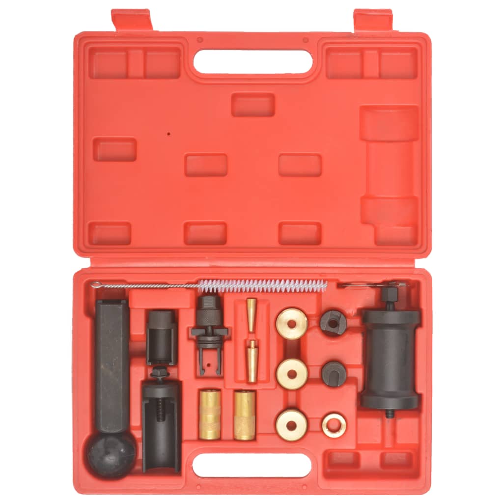 Kit Strumenti Rimozione Montaggio Iniettori 18pz VAG VW Benzina 210515