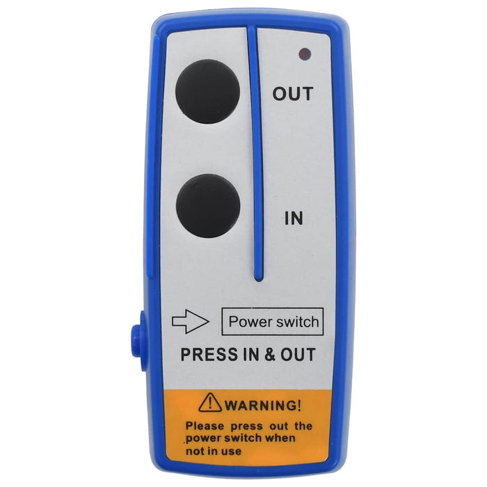 Verricello Elettrico 12 V 4500 lbs 2040 kg con Telecomando 210447