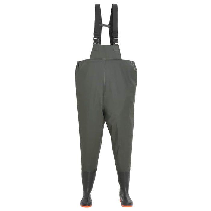 Pantaloni Impermeabili con Stivali Verdi Taglia 40 133655