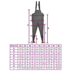 Pantaloni Impermeabili con Stivali Verdi Taglia 42 133657