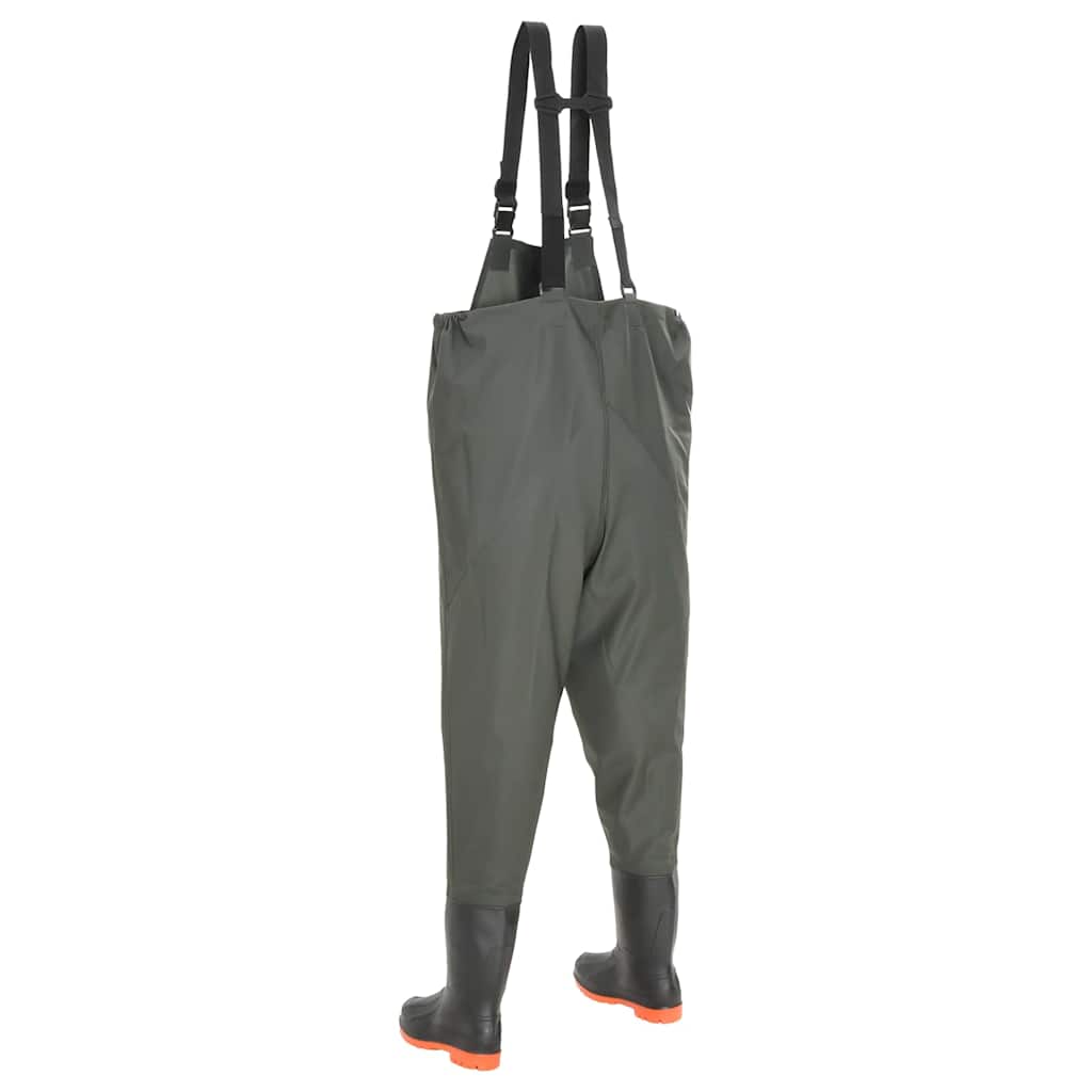 Pantaloni Impermeabili con Stivali Verdi Taglia 43 133658