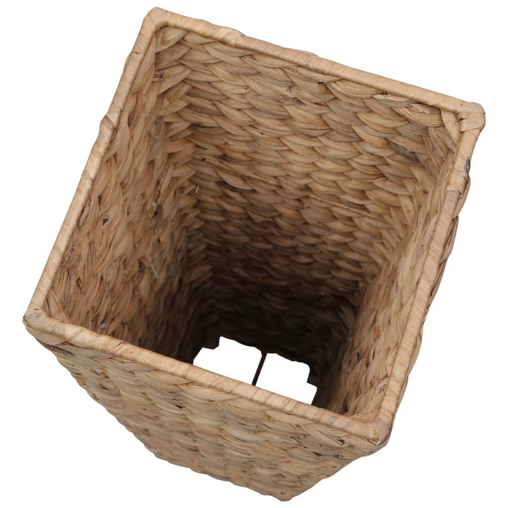 Letti Rialzati 3 pz in Giacinto Intrecciato Marrone 45568