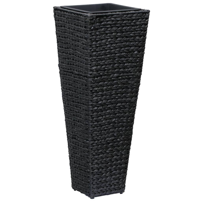 Fioriera aiuola rialzata piante fiori giardino 3 pezzi giacinto d'acqua nero 02_0001343