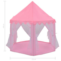 Tenda da gioco Princess 133 x 140 cm rosa 02_0005201