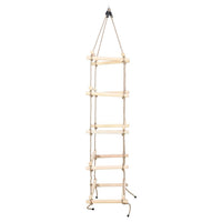 Scala di Corda per Bambini 200 cm in Legno  cod mxl 74273