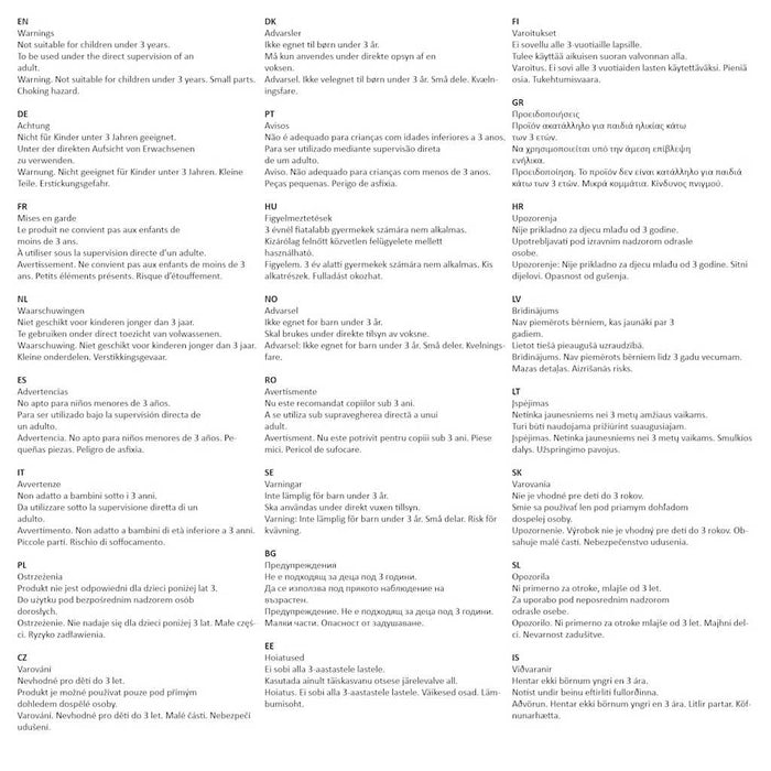 Set di Giochi in Legno Kubb Numerici 91804