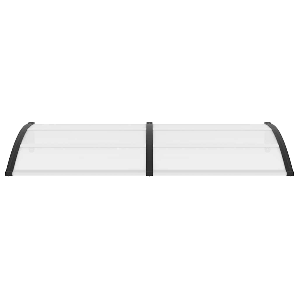 Pensilina per Porta Nera 200x100 cm in PCcod mxl 73043