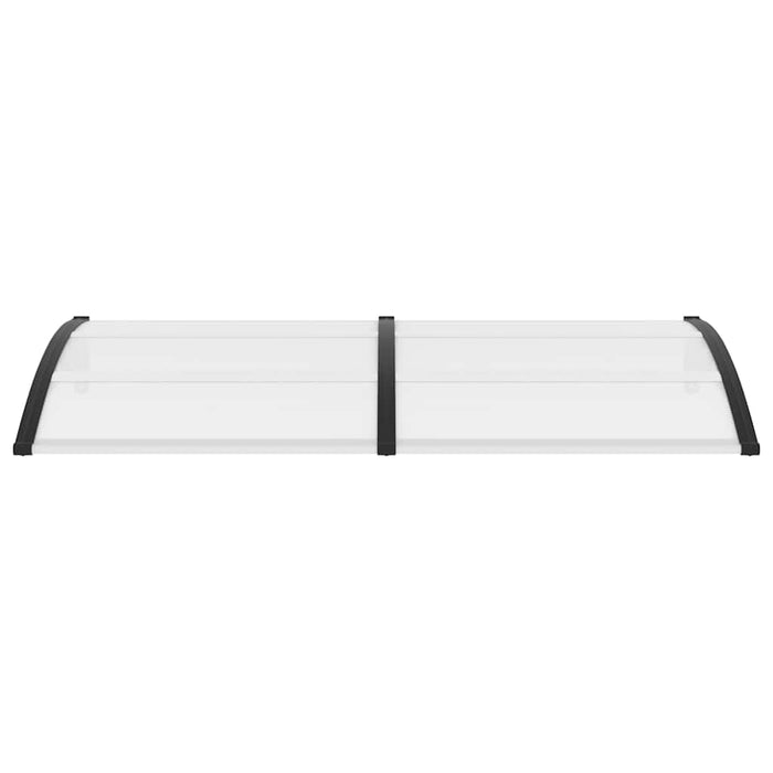 Pensilina per Porta Nera 200x100 cm in PCcod mxl 73043