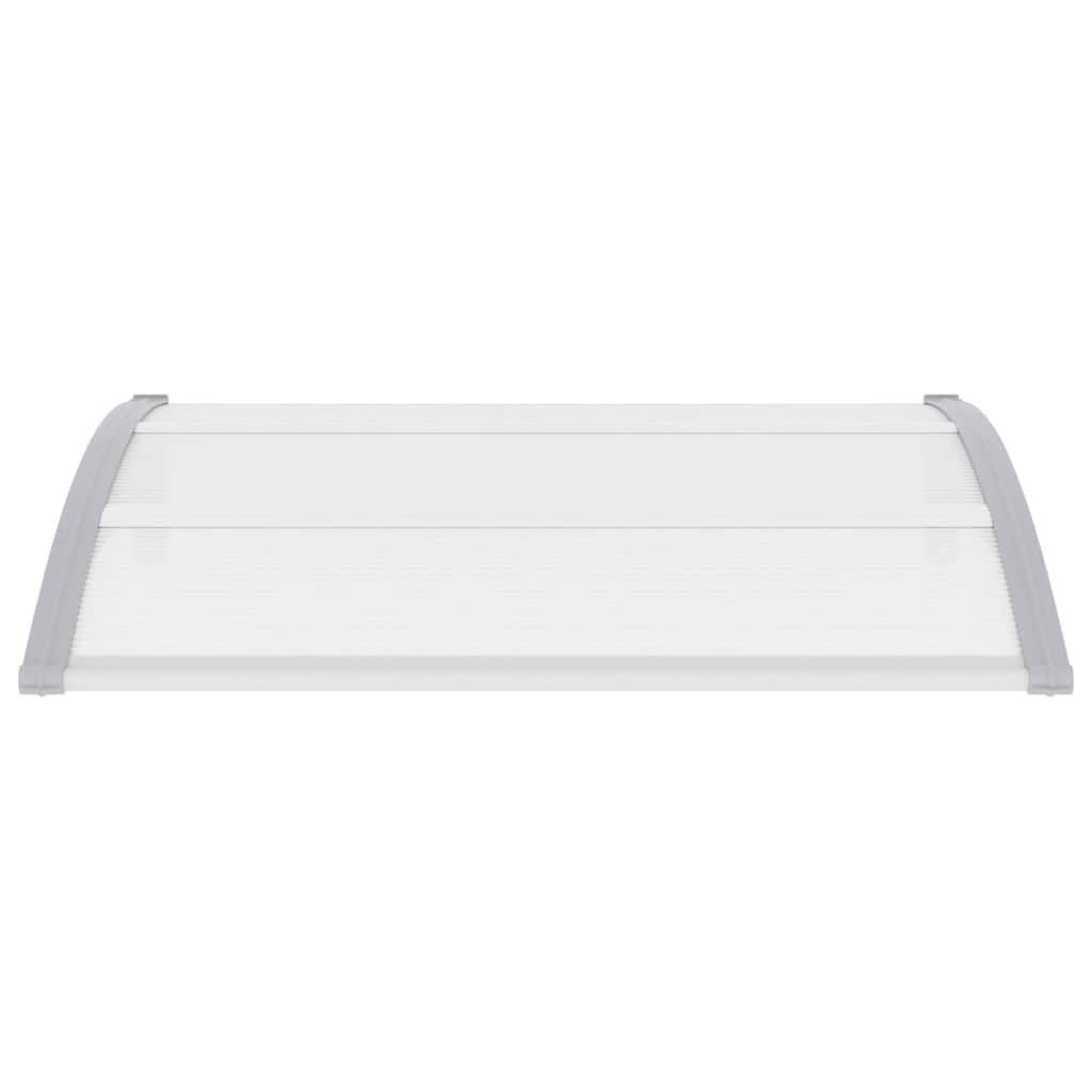 Pensilina per Porta Grigia 120x100 cm in PC cod mxl 11540