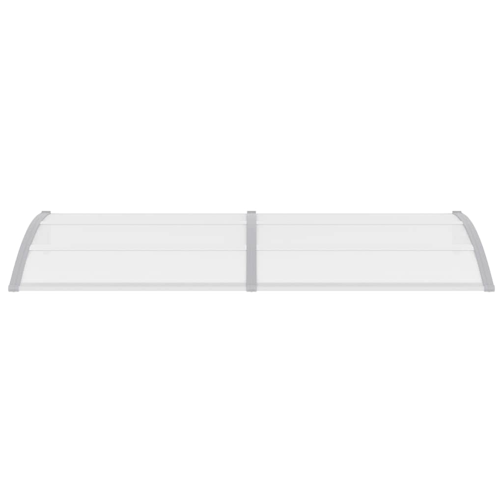 Pensilina per Porta Grigia 240x100 cm in PC cod mxl 10384