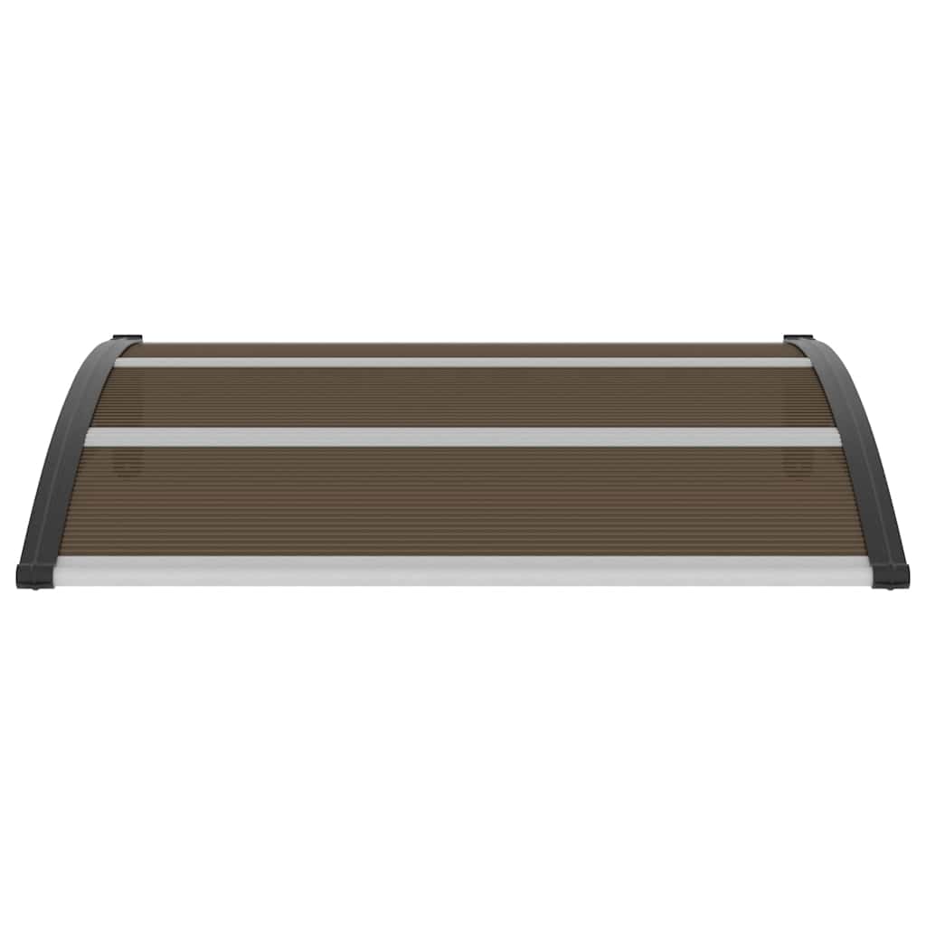 Pensilina per Porta Nera 120x100 cm in PC